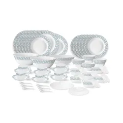 Larah by Borosil Series Opalware Dinner Set