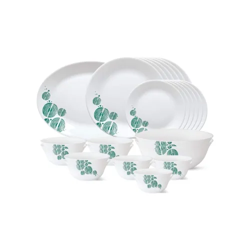 Image of Larah by Borosil - Tiara Series 27 Pcs Dinner Set
