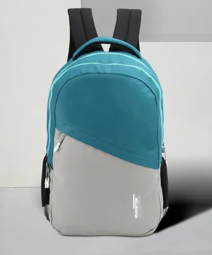 Image of Large 38 L Laptop Backpack Large Historage Travel / Office / School (Blue, Grey)