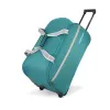 Lavie Sport Polyester Lino Wheel Duffel Bag | 2 Wheel Duffle Bag