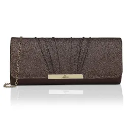 Lavie Womens Framed Foldover Clutch