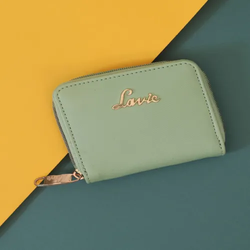 Image of Lavie Women's Solid Zip Around Wallet
