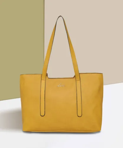 Image of LAVIE  Women Yellow Handbag - Regular Size