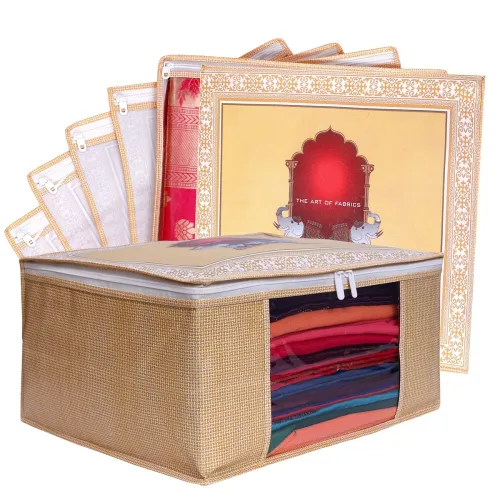 Image of Laxis Saree Cover Saree Bags Storage Saree Covers