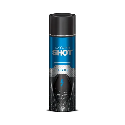 Image of Layer'r Shot Men's Thunder Body Spray For Men -120 ml