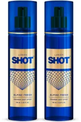 LAYERR Shot Fragrance Body Spray 135ml*2