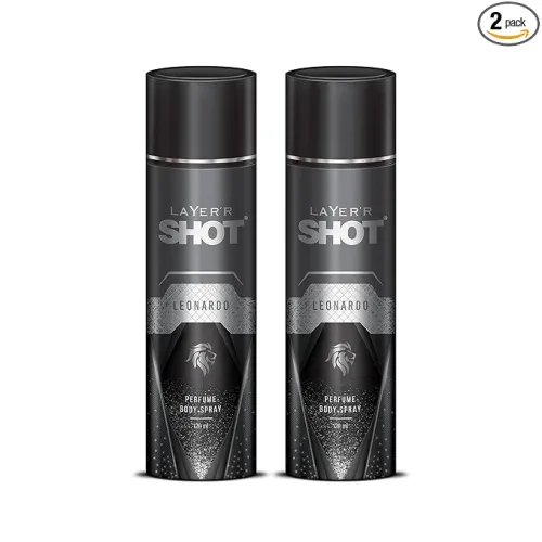 Image of Layer'r Shot Leonardo Men’s Body Spray 2 x 120ml