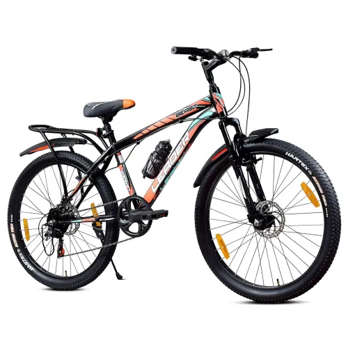 Image of Leader Beast 26T IBC Premium 7 Speed Cycle for Men with Front Suspension & Dual Disc Brakes | Gear Bicycle for Men