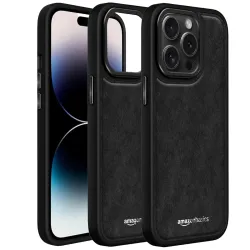 amazon basics Premium PU Leather iPhone 14 Pro Cover