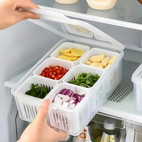 Image of Leawall Fridge Storage Boxes