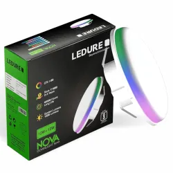 LEDURE Nova 12W+12W Round Junction LED Downlight