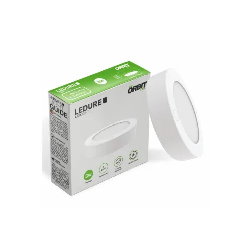 Image of LEDURE Orbit 3W Surface Light