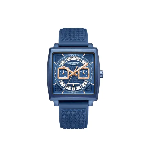 Image of Lee Cooper Analog Blue Dial Men's Watch-LC08065.999