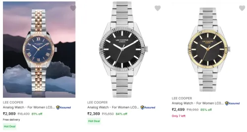 Image of LEE COOPER Analog Watch - For Women up to 85% Discount