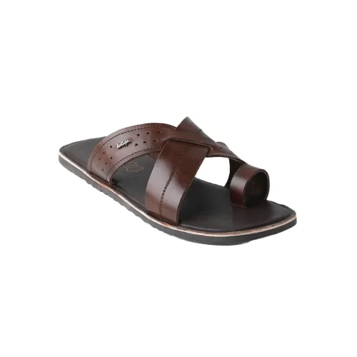 Image of Lee Cooper Leather Regular Slipon Mens Slippers