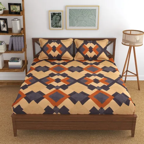 Image of LEGACY Glace Cotton 204 TC King Fitted Bedsheet