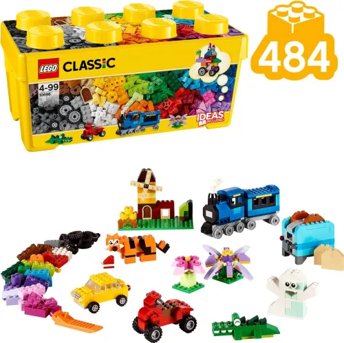 Image of LEGO Classic (484 Blocks) Model Building Kit