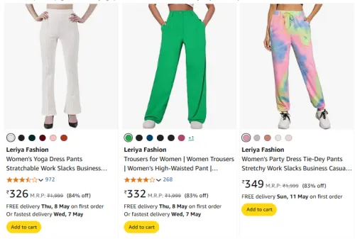 Image of lehriya Fashion Women's at Minimum 70% Discount