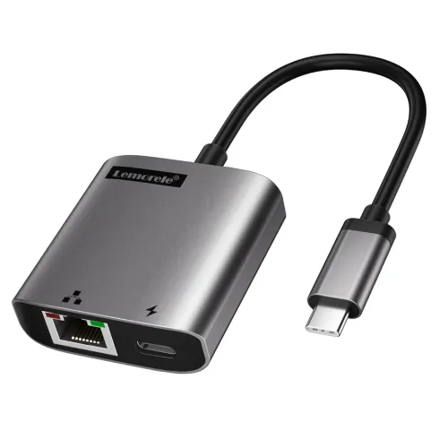 Image of Lemorele USB C to RJ45 Ethernet Network Adapter