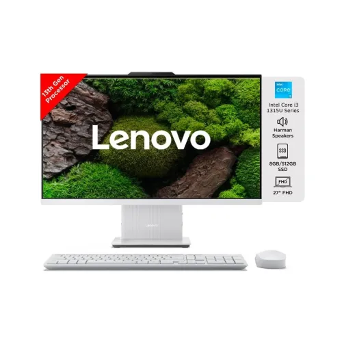Image of Lenovo IdeaCentre AIO 13th Gen Core i3 Desktop: