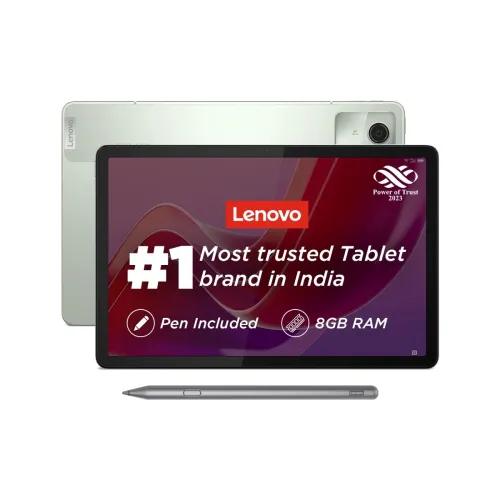 Image of Lenovo Tab M11 tablet, 8GB RAM, 128GB ROM, 11-inch screen.