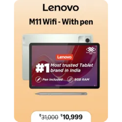 Lenovo Tab M11 with Pen @ ₹10999 on Amazon Prime Day Sale