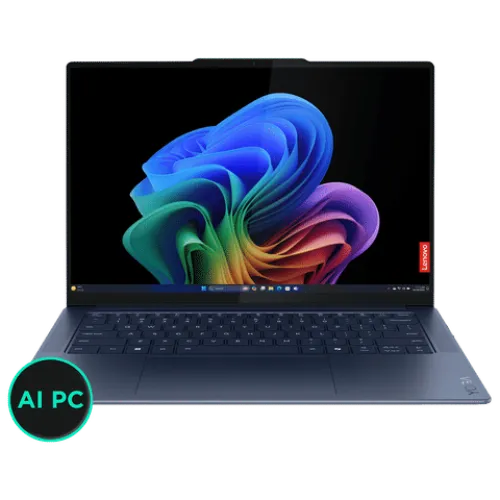 Image of Lenovo Yoga Slim 7x – Snapdragon X Elite, 32GB/1TB SSD, 14.5inch OLED Touch, Win 11, MS Office (Cosmic Blue)