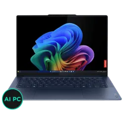 Lenovo Yoga Slim 7x – Snapdragon X Elite, 32GB/1TB SSD, 14.5inch OLED Touch, Win 11, MS Office (Cosmic Blue)