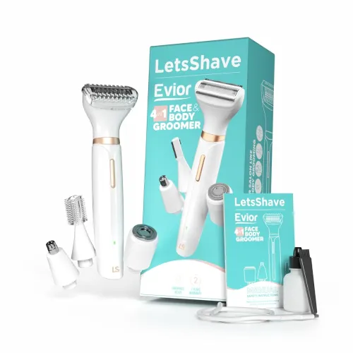 Image of Letsshave Evior 4-in-1 Face & Body Trimmer for Women