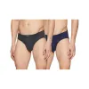 Levis 011 Mens Pure Cotton Solid Brief (Pack 2)