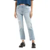 Levis Womens 724 Straight Fit High Rise Jeans
