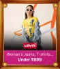 Levis Womens Jeans , T-Shirts on Flipkart Big billion days