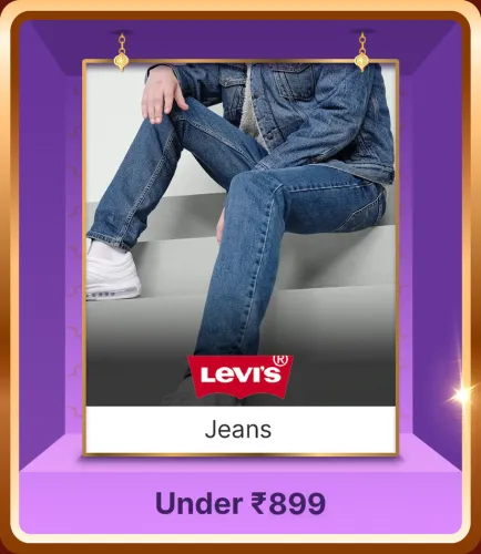 Image of Levis Jeans on Flipkart Big billion days