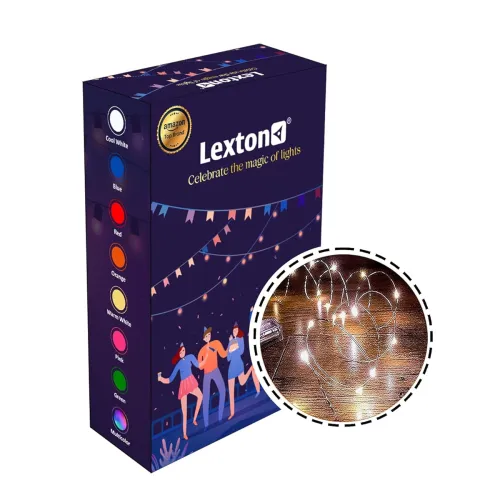 Image of Lexton 5 Meter 50 LEDs Waterproof Copper Wire