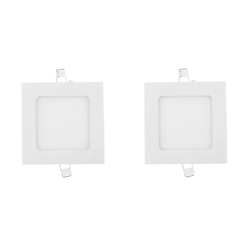 Image of Lexton Electric 6W Glass LED Surface Panel Light Suitable for Ceilings