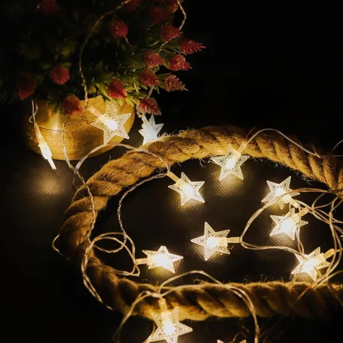 Image of Lexton Fairy 14 Star Shape LED String Light Pack of 1
