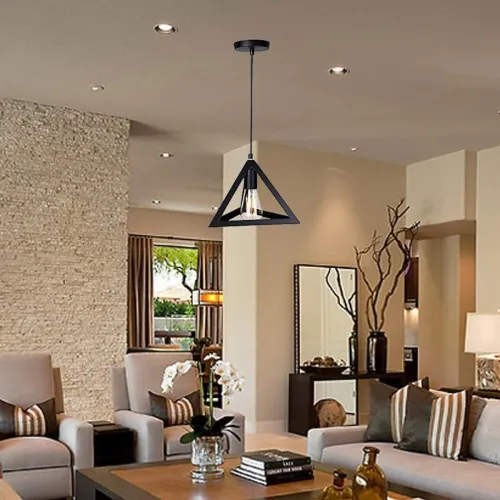 Image of Lexton Single Triangle Shape ight Pendant