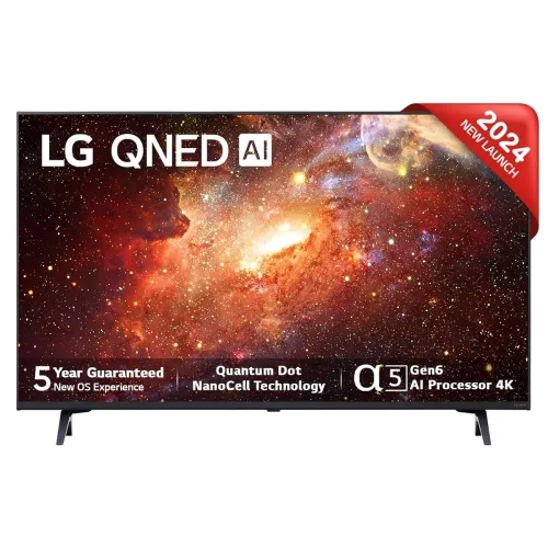 Image of LG 139 cm (55 inches) QNED-75 Year 2024 Edition 4K Ultra HD (3840x2160) Smart WebOS QNED TV 55QNED75SRA