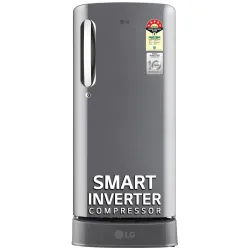 LG 185L 5Star Single Door Fridge–Inverter, Fast Ice, Drawer Base