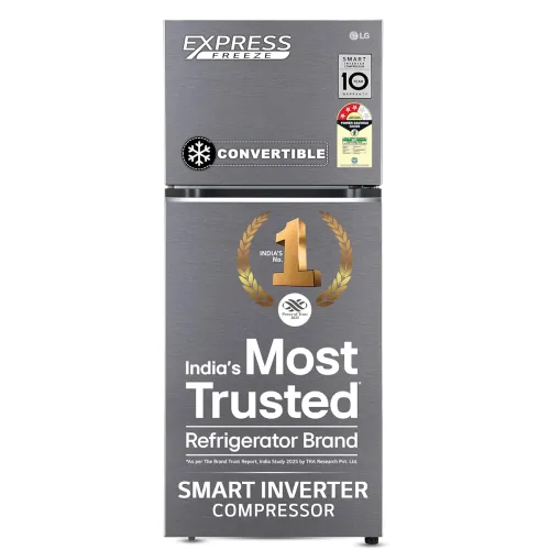 Image of LG 343 L 3 Star Frost-Free Smart Inverter Double Door Refrigerator
