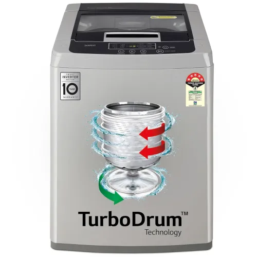 Image of LG 8 Kg 5 Star Inverter TurboDrum Fully Automatic Automatic Top Loading Washing