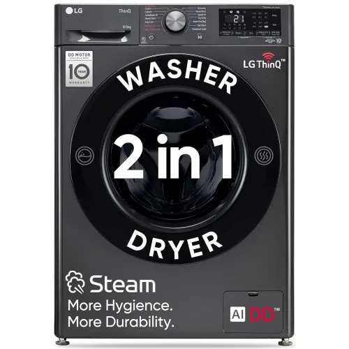 Image of LG 9Kg Washing Machine 5Kg (Dry) FHD0905SWM