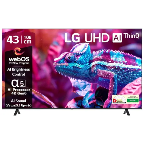 Image of LG 108 cm (43 inches) Smart LED TV 43UR75006LC