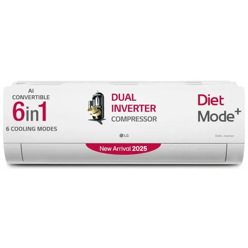 Image of LG (US-Q12CNXE) 1 Ton 3 Star DUAL Inverter Split AC