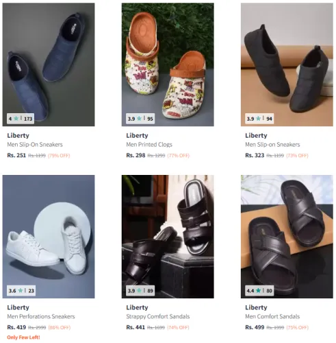 Image of Liberty Footwear @ Minimum 70% Discount