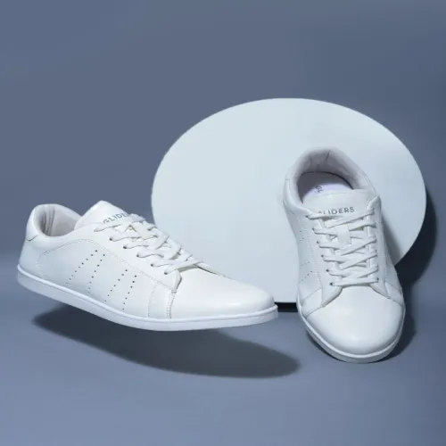 Image of Liberty Men White Perforations Sneakers