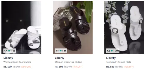 Image of Liberty Women's Footwear @ Up to 76% Discount