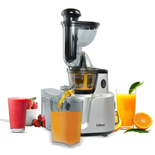 Image of Libra Cold Press Juicer Machine 48 RPM Slow Juicer – 240 W