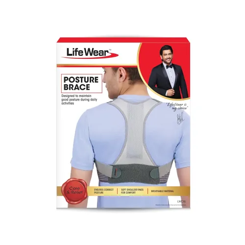 Image of Life Wear Posture Brace, Shoulder and Back Support Belt