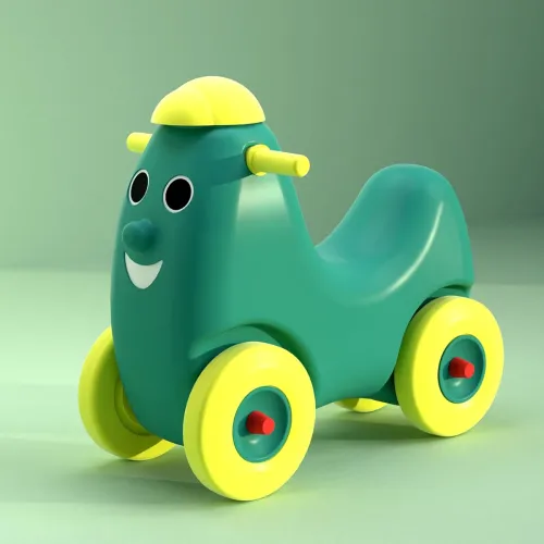 Image of Lifelong Cuppy Smiling Ride-On for Kids|Baby Car Ride On|Baby Car for 1+ Years|